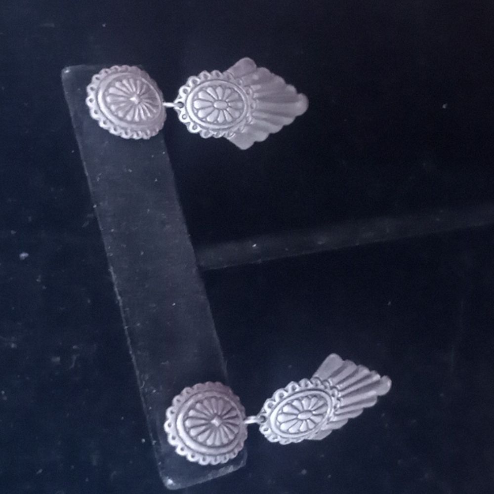 Earrings Concho Western